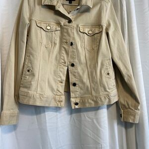 Liverpool Light Tan Jean Jacket